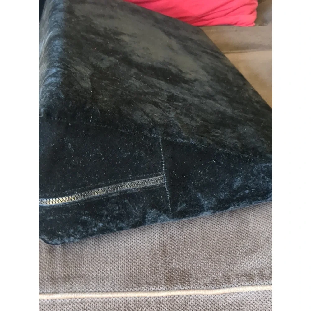 Liberator‎ Black Velvet Ramp Wedge Positioning Pillow 24x14x7